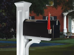 PVC Mail Post Sales and Installations throughout Long Island, New York and the Tri-State Area.