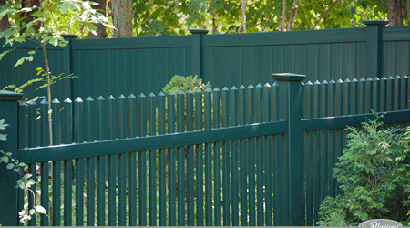 PVC Colored Fence Sales and Installations