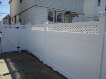 Hollingsworth with Mini Lattice PVC Fence #2
