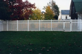 Lincolnshire PVC Fence #2