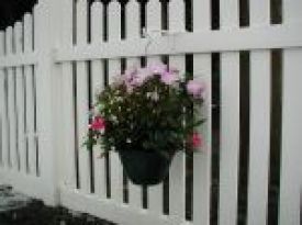 2" Thick PVC Fence Rail with 3" Pickets