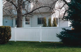 Rochester PVC Fence