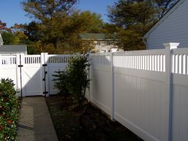 Montauk PVC Fence